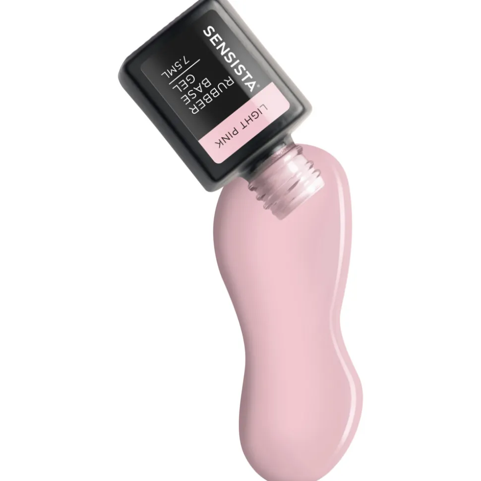 Sensista Rubber Base Gel Light Pink 7,5 ml