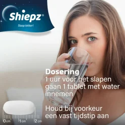 Shiepz Slaap Formule 30 tabletten
