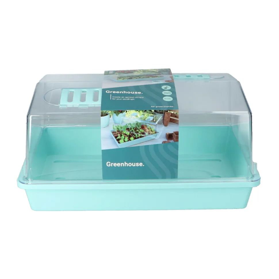 SOGO Kweekkas Inclusief Beluchting 38 x 24 cm