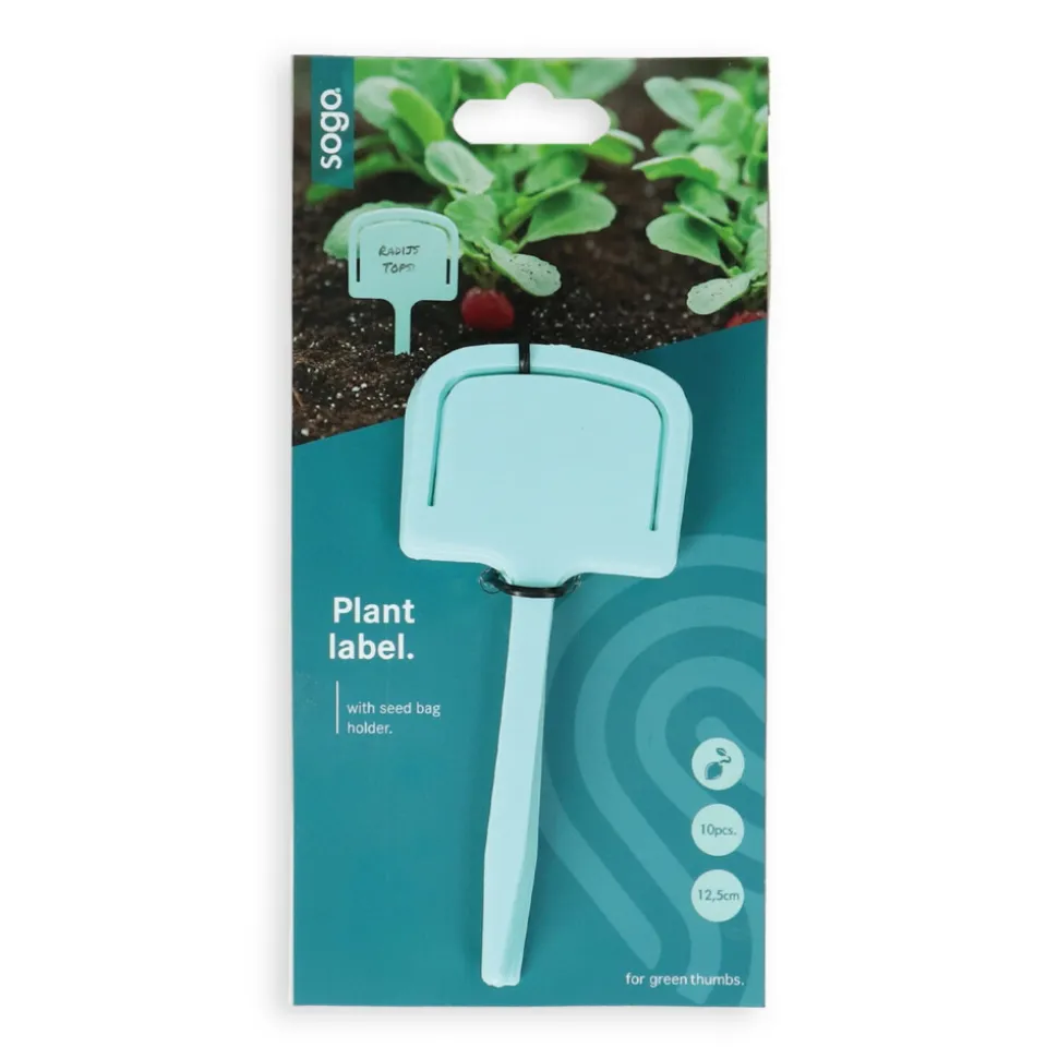 SOGO Labels en Zaadzakjehouder 10 stuks