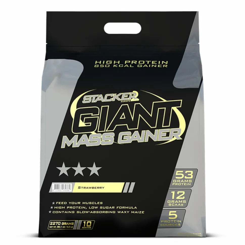 Stacker Giant Mass Gainer Strawberry 2270 gr