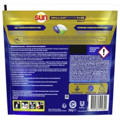 Sun Brilliant Shine+ All-in 1 Vaatwascapsules 16 stuks