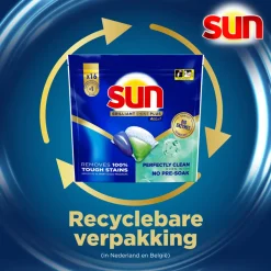 Sun Brilliant Shine+ All-in 1 Vaatwascapsules 16 stuks