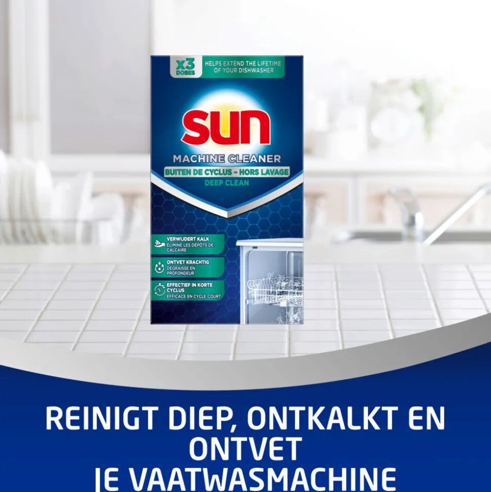 Sun Machinereiniger Out-Wash 3 stuks