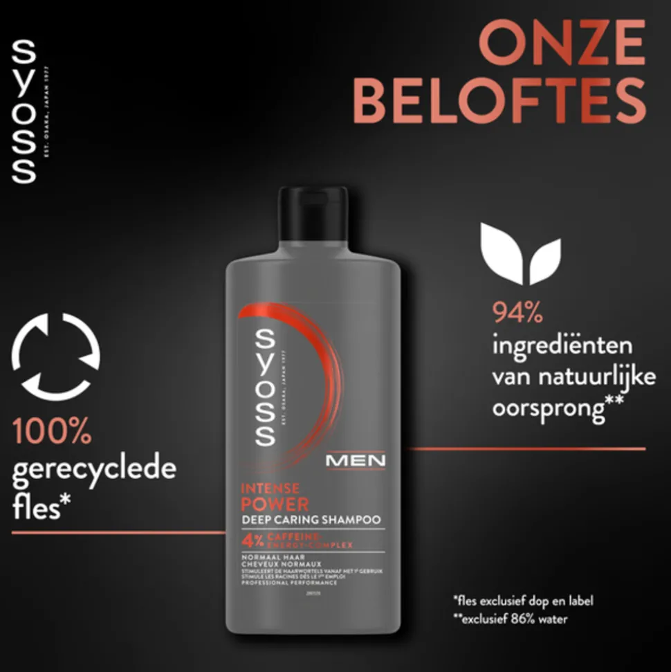 Syoss Men Power Shampoo 440 ml