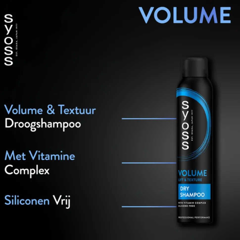 Syoss Volume Droogshampoo 200 ml