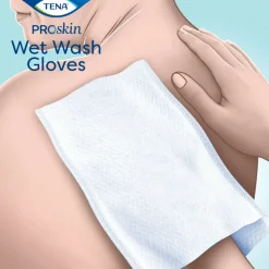 TENA Proskin Wet Wash Gloves Zonder Parfum 5 stuks