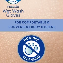 TENA Proskin Wet Wash Gloves Zonder Parfum 5 stuks