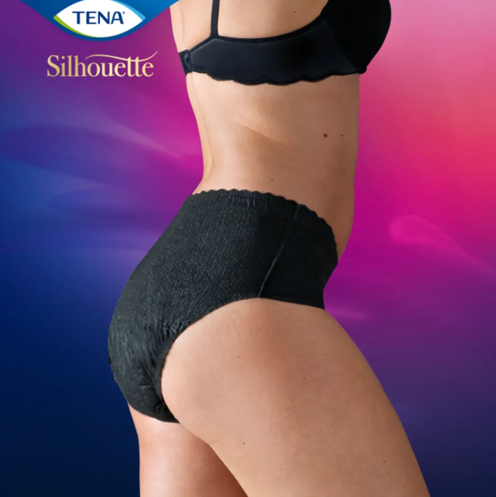 TENA Silhouette Underwear Low Waist Blanc Plus M 12 stuks