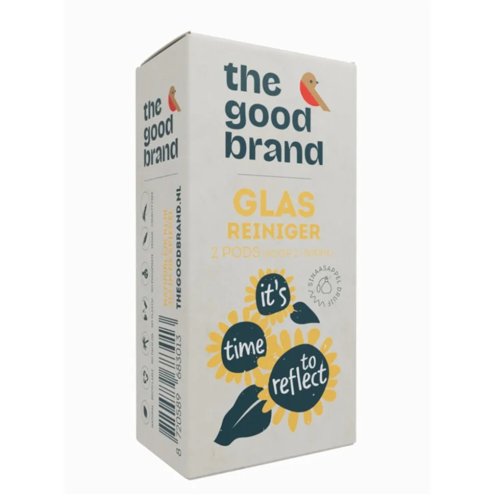 The Good Brand Glasreiniger Pods 2 stuks