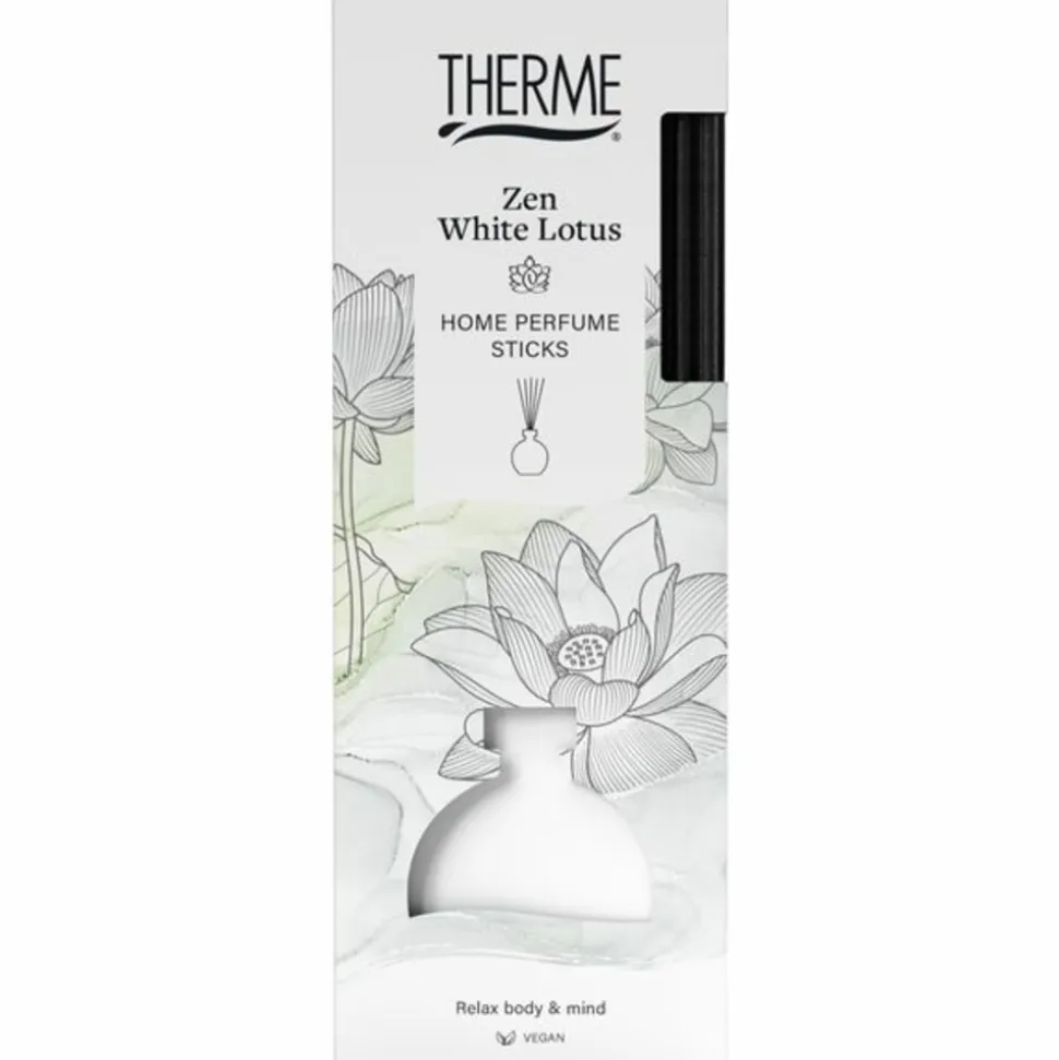 Therme Home Perfume Sticks Zen White Lotus 150 ml
