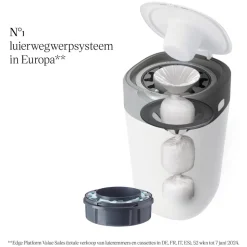 Tommee Tippee Twist & Click Luieremmer Wit