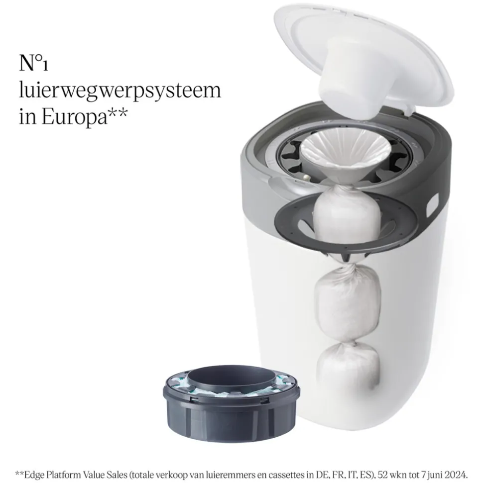 Tommee Tippee Twist & Click Luieremmer Wit