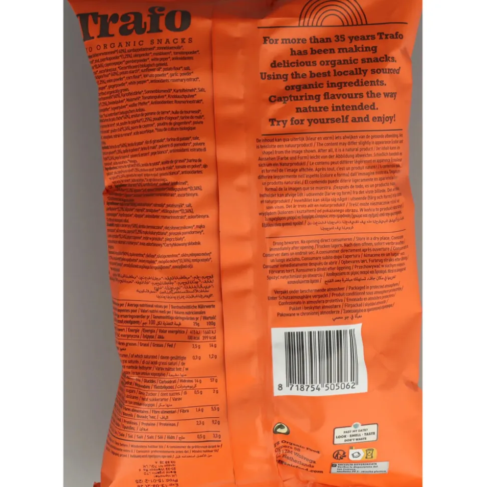 Trafo Hummus Chips Paprika 75 gr