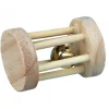 Trixie Speelrol Hout met Bel 7 x 5 cm