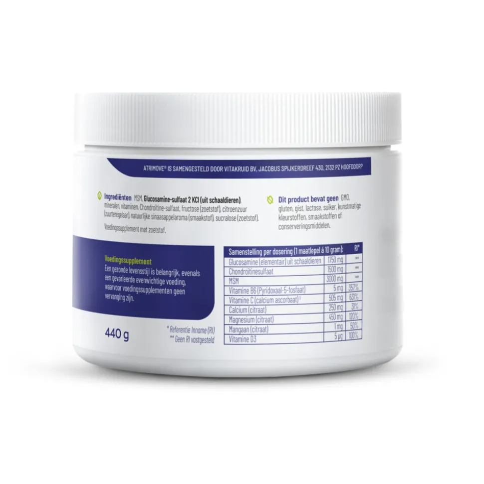 Vitakruid Atrimove Granulaat 440 gr