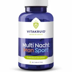 Vitakruid Man Sport Multi Dag Nacht 180 tabletten