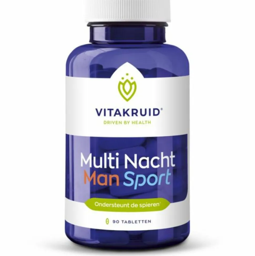 Vitakruid Man Sport Multi Dag Nacht 180 tabletten