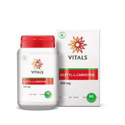 Vitals Acetyl-l-carnitine 500 mg 60 capsules