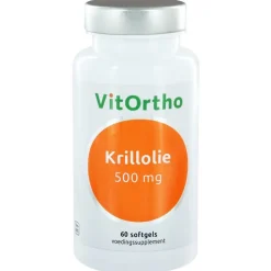 Vitortho Krillolie 500 mg 60 softgels