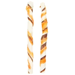 Voskes Stick Runderhuid, Rund en Kip 25 cm 2 stuks