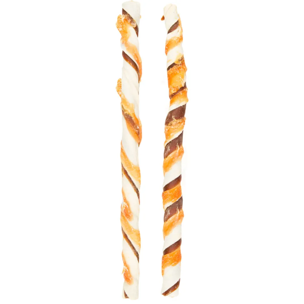 Voskes Stick Runderhuid, Rund en Kip 40 cm 2 stuks