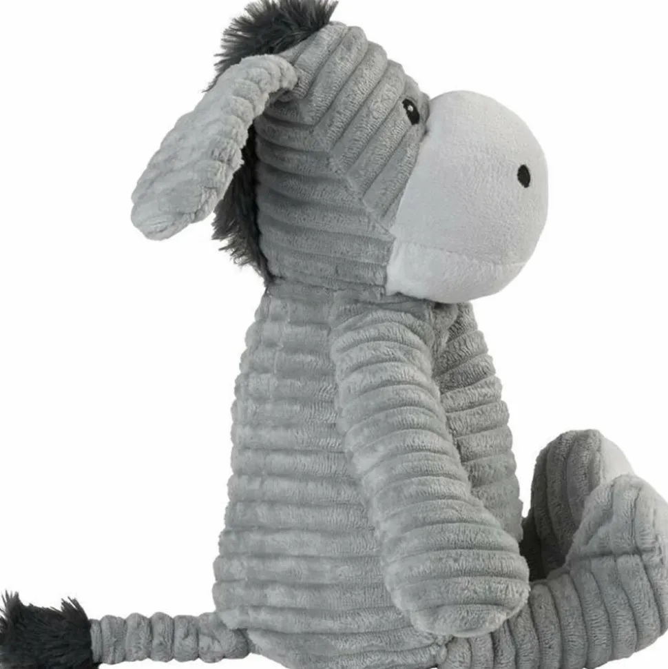 Warmies Warmteknuffel Ezel Ribstof 21 cm