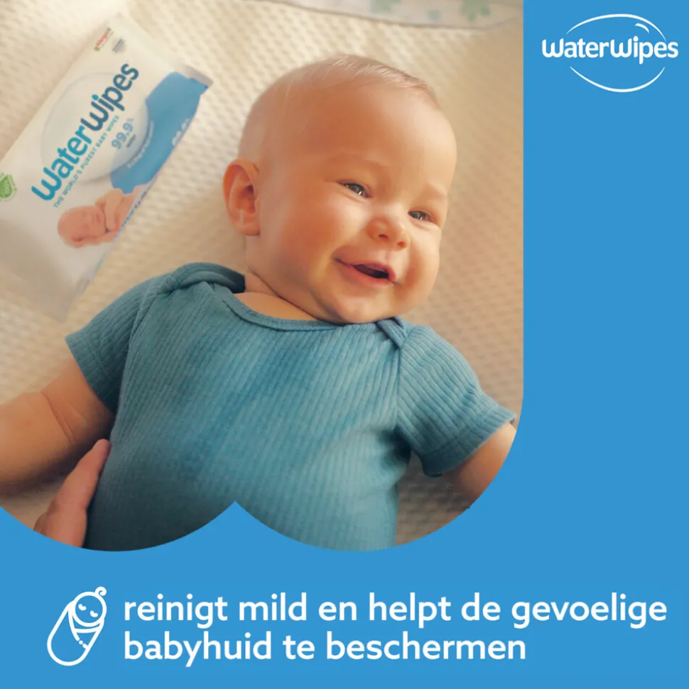 WaterWipes Billendoekjes 9x60 = 540 stuks