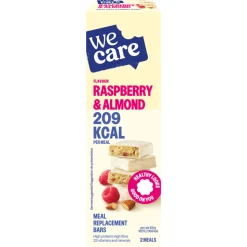 WeCare Meal Replacement Bars Raspberry Almond 116 gr