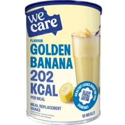 WeCare Meal Replacement Shake Golden Banana 436 gr