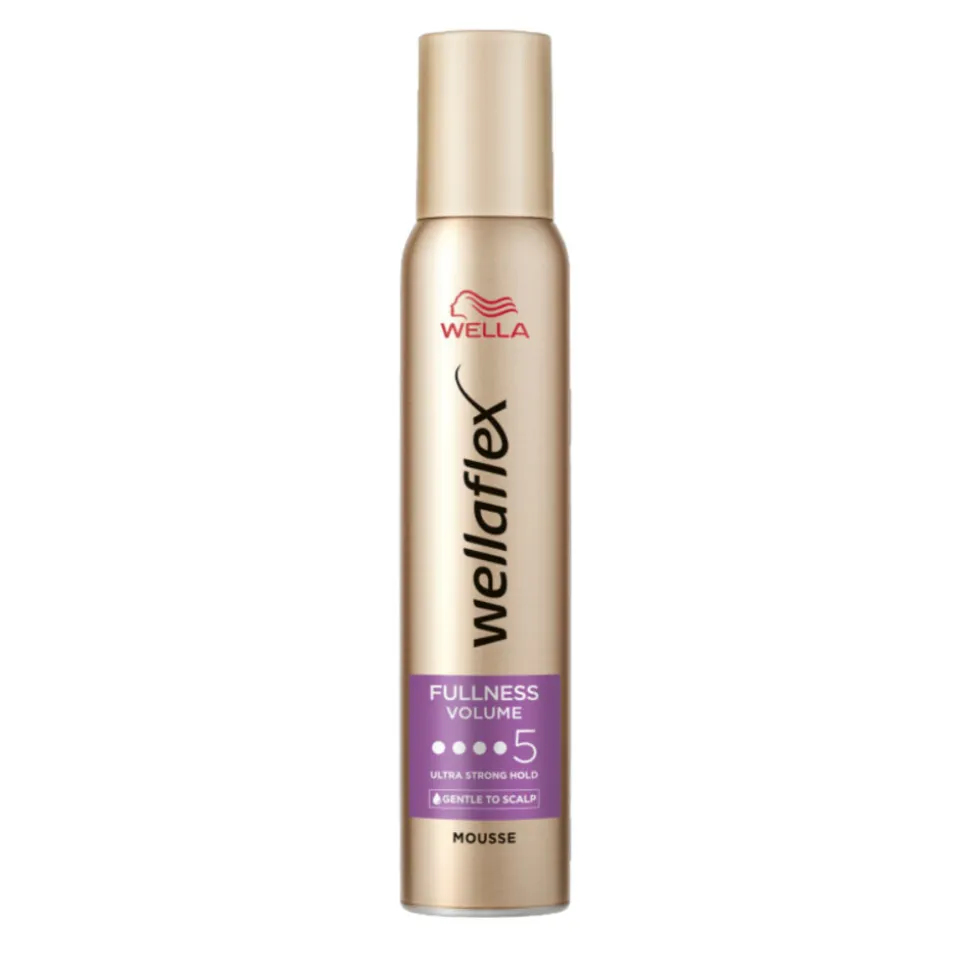 Wella Flex Fullness Volume Ultra Strong Haarmousse 200 ml