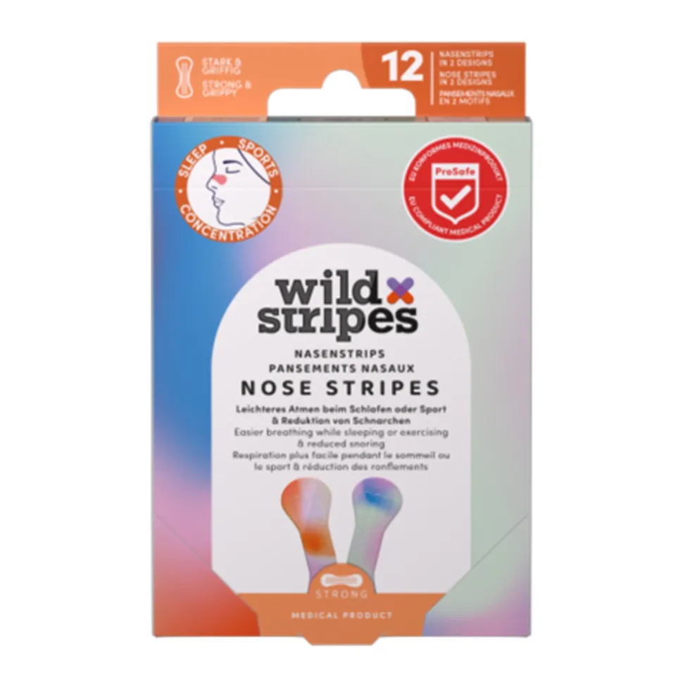 Wild Stripes Neusstrips Sunrise 12 stuks