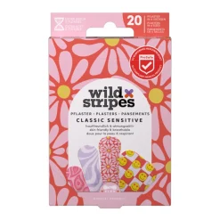 Wild Stripes Pleisters Classic Sensitive Pastel Fun 20 stuks