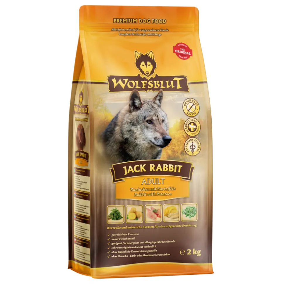 Wolfsblut Hondenvoer Adult Jack Rabbit 2 kg