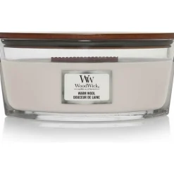 WoodWick Geurkaars Ellipse Warm Wool 454 gr