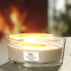 WoodWick Geurkaars Ellipse Fireside 454 gr