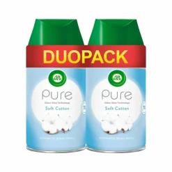 3x Air Wick Freshmatic Automatische Spray Navulling Soft Cotton Duopack 250 ml