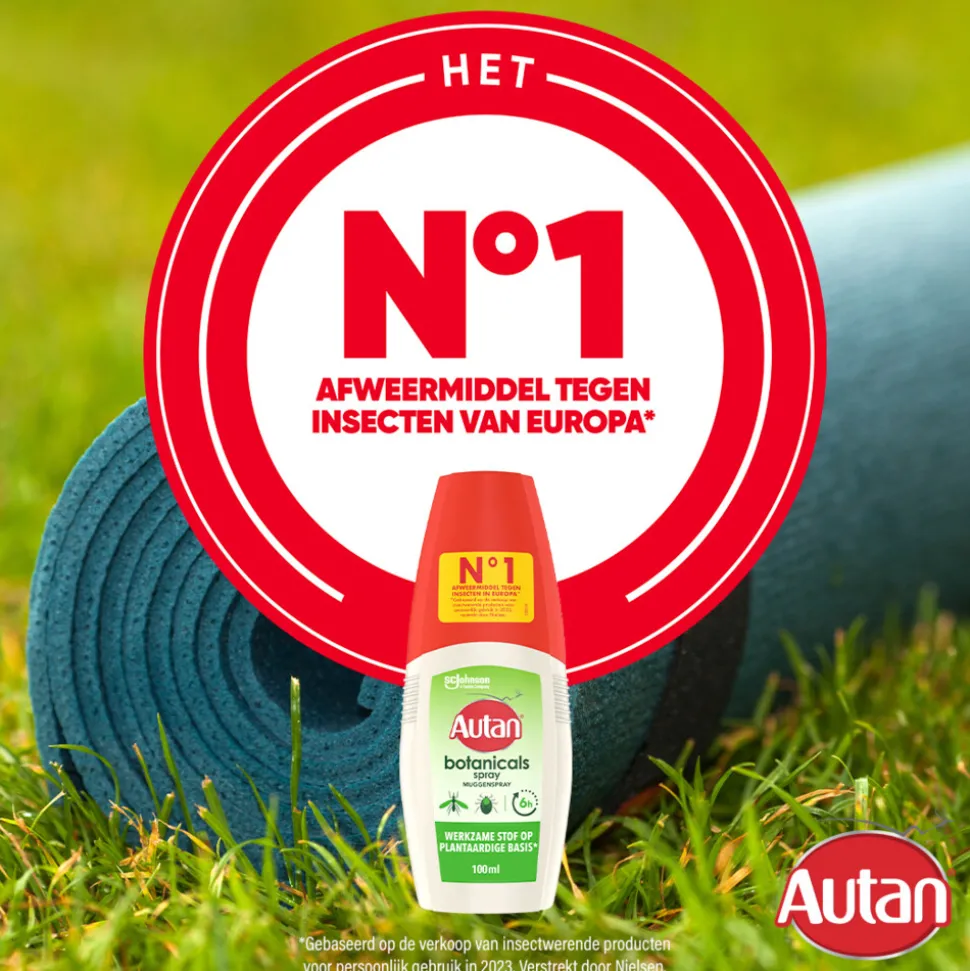 3x Autan Botanicals Spray 100 ml