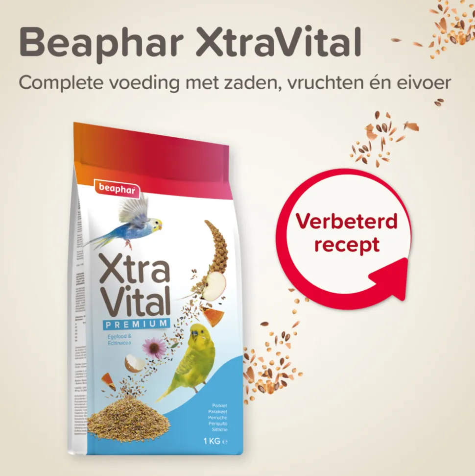 5x Beaphar XtraVital Parkiet 1 kg