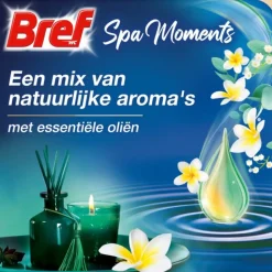 10x Bref Toiletblok Wellness Scents Calmness 2 stuks