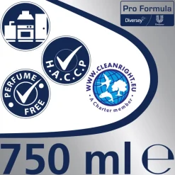 6x Cif Professional Roestvrij Staal Onderhoudsmiddel Pro Formula 750 ml