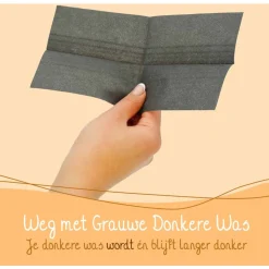 3x Cosmeau Kleurbeschermers Wasstrips 30 Wasbeurten Zwart 30 wasbeurten