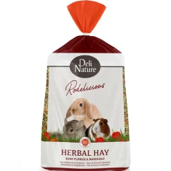 6x Deli Nature Rodelicious Kruidenhooi Rozenbloem & Goudsbloem 600gr