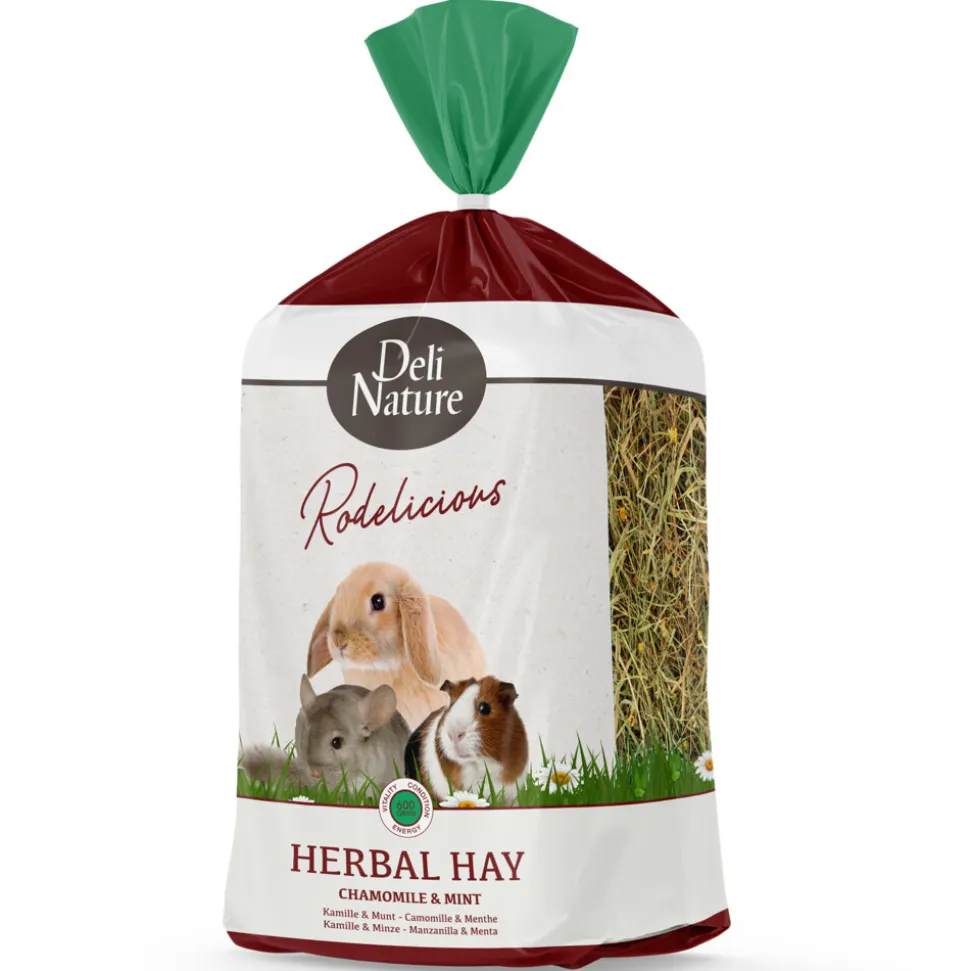 6x Deli Nature Rodelicious Kruidenhooi Kamille & Munt 600gr