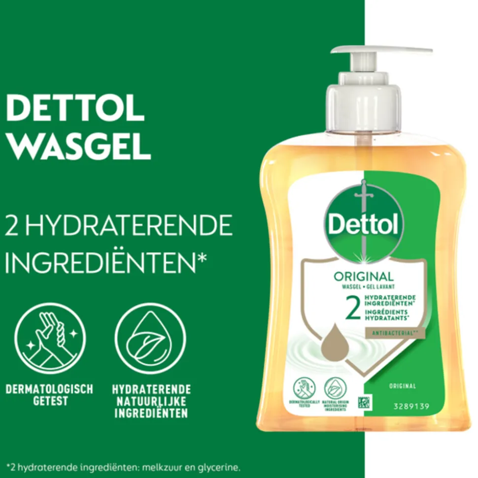 6x Dettol Handzeep Original 250 ml