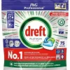 3x Dreft Platinum All In One Vaatwastabletten Regular 75 stuks