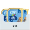 18x Edgard & Cooper Kuipje Vers Vlees Hondenvoer Zalm - Kalkoen 300 gr
