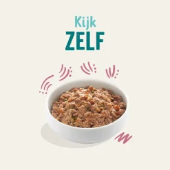 18x Edgard & Cooper Kuipje Vers Vlees Puppy Hondenvoer Eend - Kip 300 gr