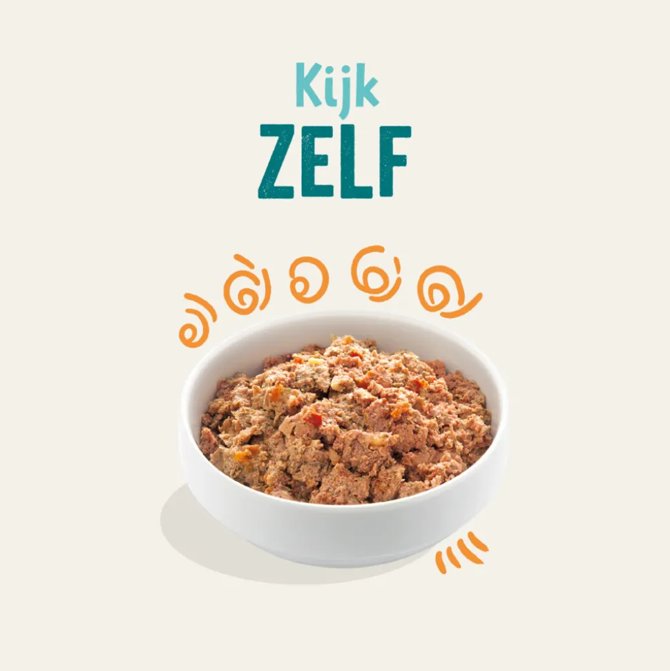11x Edgard & Cooper Kuipje Vers Vlees Hondenvoer Kip - Kalkoen 150 gr