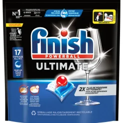 7x Finish Ultimate Vaatwastabletten Regular 17 stuks